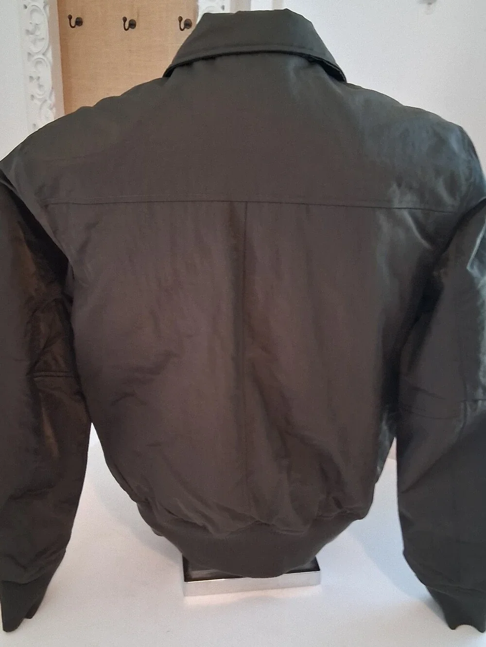 Banana Republic Men's Olive Green Bomber/Flight Jacket Sz M NWT